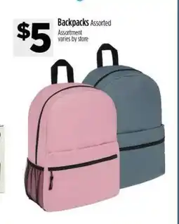 Dollar General Backpacks offer