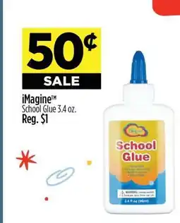 Dollar General iMagine School Glue 3.4 oz offer