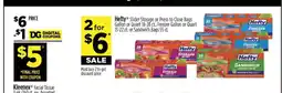 Dollar General Hefty Slider Storage or Press to Close Bags offer