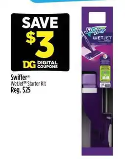 Dollar General Swiffer WetJet Starter Kit offer