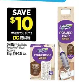 Dollar General Swiffer PowerMop Wood offer