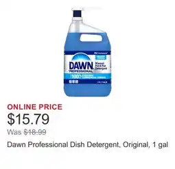 Costco Dawn Professional Dish Detergent, Original, 1 gal offer