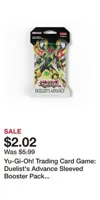 Game Stop Yu-Gi-Oh! Trading Card Game: Duelist's Advance Sleeved Booster Pack (10 Cards per Pack) offer