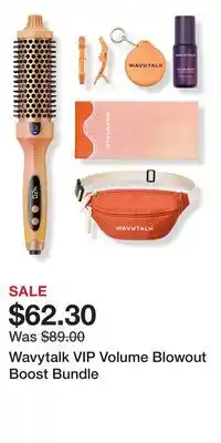 Ulta Beauty Wavytalk VIP Volume Blowout Boost Bundle offer