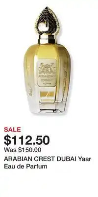 Ulta Beauty ARABIAN CREST DUBAI Yaar Eau de Parfum offer