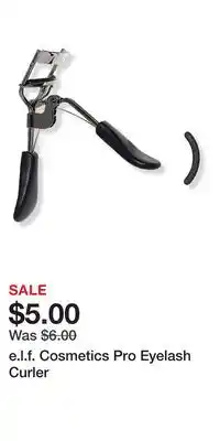 Ulta Beauty e.l.f. Cosmetics Pro Eyelash Curler offer