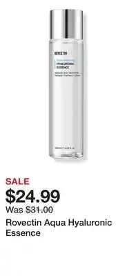Ulta Beauty Rovectin Aqua Hyaluronic Essence offer