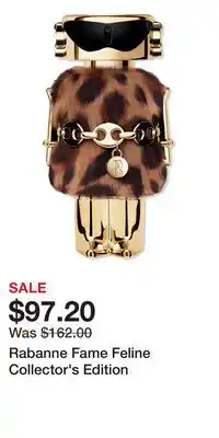 Ulta Beauty Rabanne Fame Feline Collector's Edition offer