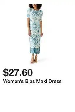 Belk Women's Bias Maxi Dress offer