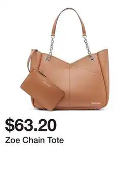 Belk Zoe Chain Tote offer