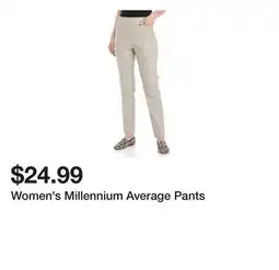 Belk Women's Millennium Average Pants offer