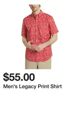 Belk Men's Legacy Print Shirt offer