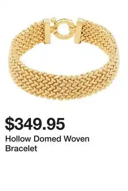 Belk Hollow Domed Woven Bracelet offer