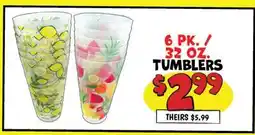 Ollie's TUMBLERS offer