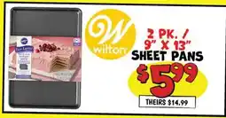 Ollie's Wilton 2 PK. 9 X 13 SHEET PANS offer