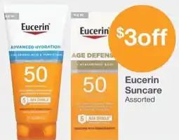 Kinney Drugs Eucerin Suncare offer