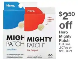 Kinney Drugs Hero Mighty Patch offer