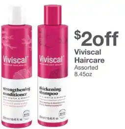 Kinney Drugs Viviscal Haircare offer