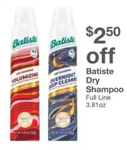 Kinney Drugs Batiste Dry Shampoo offer