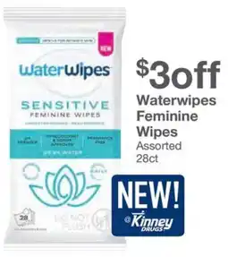 Kinney Drugs Waterwipes offer