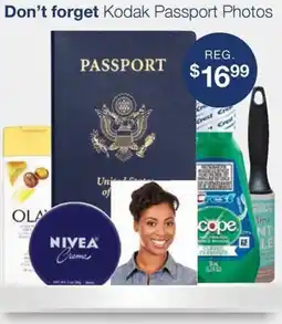 Kinney Drugs Don't forget kodak passport photos offer