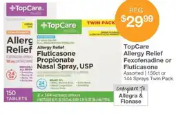 Kinney Drugs Topcare allergy relief fexofenadine or offer