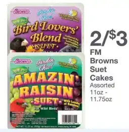 Kinney Drugs Fm browns suet amazing cakes offer
