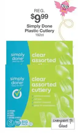 Kinney Drugs Simply Done Plastic Cutlery offer