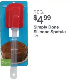 Kinney Drugs Simply done silicone spatula offer