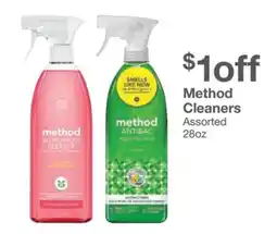 Kinney Drugs Method Cleaners offer
