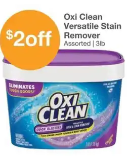 Kinney Drugs Oxi Clean Versatile Stain Remover offer