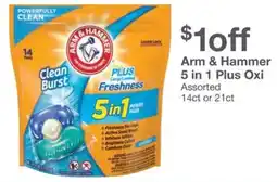 Kinney Drugs Arm & Hammer 5 in 1 Plus Oxi offer