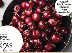 Family Fare Washington sweet cherries offer