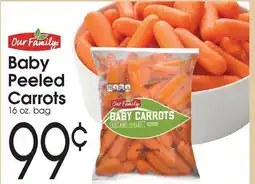 Family Fare Our Family Baby Peeled Carrots offer