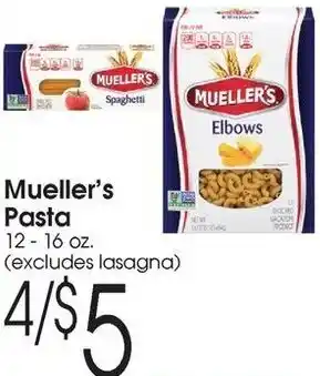 Family Fare Mueller's Pasta offer
