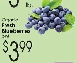 Family Fare Organic fresh blueberries offer