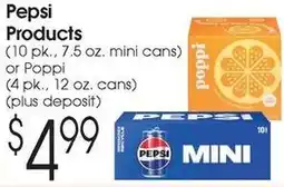 Family Fare Pepsi products offer