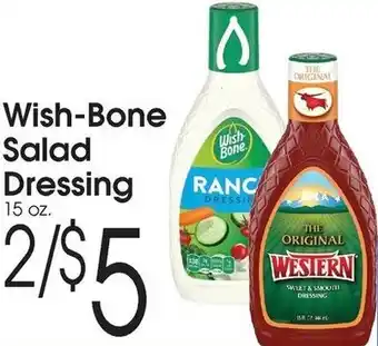 Family Fare Wish-bone salad dressing offer