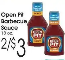 Family Fare Open pit barbecue sauce offer