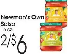 Family Fare Newman's own salsa offer