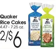 Family Fare Quaker Rice Cakes . offer