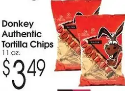 Family Fare Donkey Authentic Tortilla Chips offer