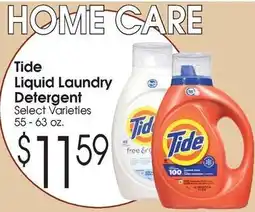 Family Fare Tide liquid laundry detergent offer