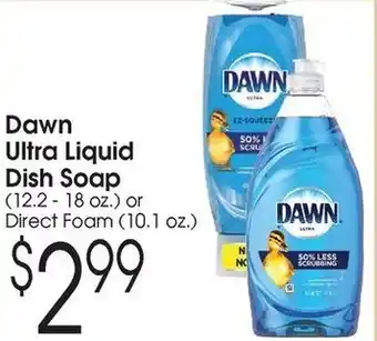 Family Fare Dawn ultra liquid dish soap offer