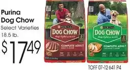 Family Fare Purina dog chow offer