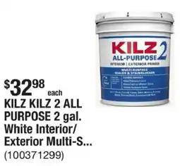 The Home Depot KILZ KILZ 2 ALL PURPOSE 2 gal. White Interior/ Exterior Multi-S... offer