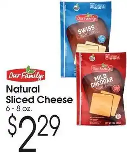 Family Fare Natural Sliced Cheese offer