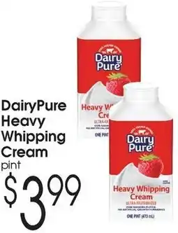 Family Fare Dairy pure heavy whipping cream offer