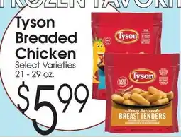 Family Fare Tyson breaded chicken offer