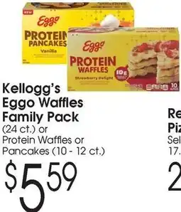 Family Fare Kellogg's eggo waffles family pack offer